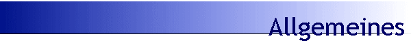Allgemeines
